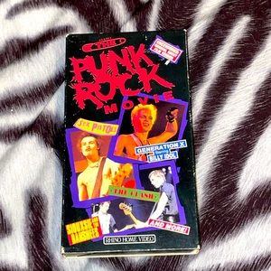 THE PUNK ROCK MOVIE VHS